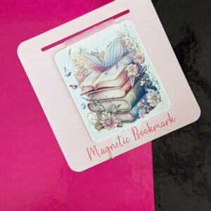 Magnetic Bookmark, Book Fairy Bookmark, Placeholder, Textbook Page Holder, Stack of Books, Magnetic Page Holder
