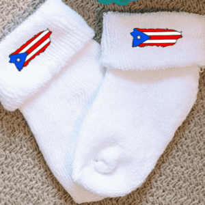 Puerto Rico Baby Socks