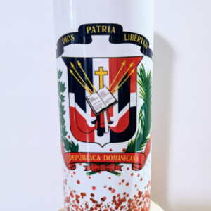 Dominican Republic Shield Tumbler