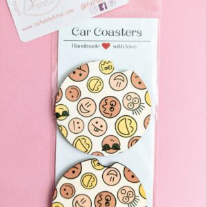 All The Feels Car Coasters